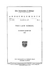 Law School Announcement (Summer 1917)