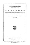 Law School Announcements 1918-1919 by Law School Announcements Editors