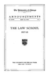 Law School Announcements 1927-1928