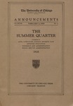Law School Announcements (Summer 1928) by Law School Announcements Editors