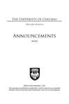 Law School Announcements 2022-2023 by Law School Announcements Editors