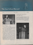 Law School Record, vol. 7, no. 2 (Winter 1958) by Law School Record Editors