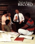 Law School Record, vol. 38, no. 2 (Fall 1992) by Law School Record Editors