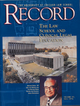 Law School Record, vol. 42, no. 2 (Fall 1996) by Law School Record Editors